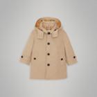 Burberry Burberry Childrens Detachable Hood Cotton Car Coat, Size: 2y, Yellow