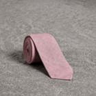 Burberry Burberry Slim Cut Linen Tie, Pink