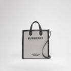 Burberry Burberry Horseferry Print Canvas And Leather Tote
