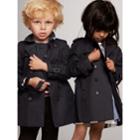 Burberry Burberry The Wiltshire Trench Coat, Size: 3y, Blue