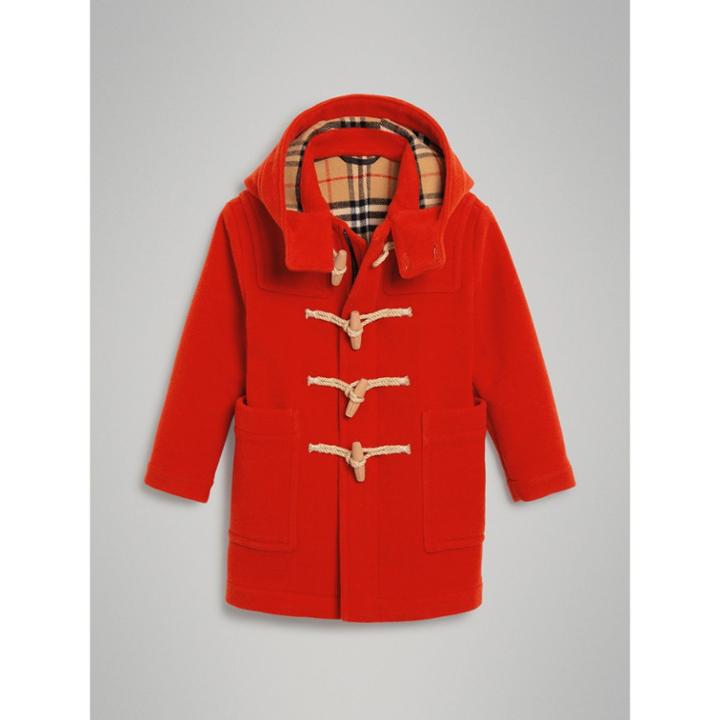 Burberry Burberry Double-faced Wool Duffle Coat, Size: 14y