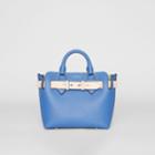 Burberry Burberry The Mini Leather Belt Bag, Blue