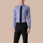 Burberry Burberry Modern Fit Gingham Cotton Poplin Shirt, Size: 14, Blue