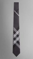 Burberry Modern Cut Beat Check Silk Tie