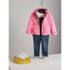 Burberry Burberry Hooded Packaway Technical Jacket, Size: 14y, Yellow