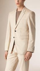 Burberry Modern Fit Unlined Cotton Jacket
