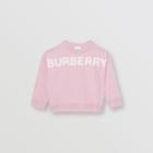 Burberry Burberry Childrens Logo Detail Cotton Sweatshirt, Size: 14y, Pink