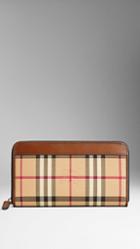 Burberry Horseferry Check Ziparound Wallet