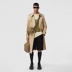 Burberry Burberry The Long Kensington Heritage Trench Coat, Size: 48, Beige