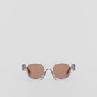 Burberry Burberry Geometric Frame Sunglasses, Grey