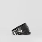 Burberry Burberry Reversible Monogram Leather Belt, Size: 100, Black
