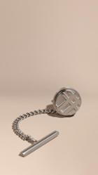 Burberry Check-engraved Tie Tack