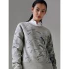 Burberry Burberry Doodle Print Cotton Blend Jersey Sweatshirt, Size: M