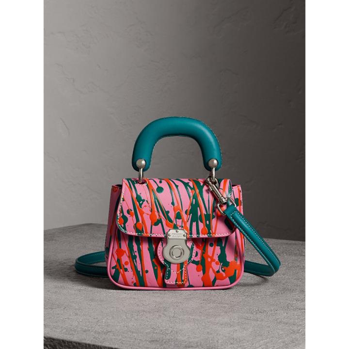 Burberry Burberry The Mini Dk88 Splash Top Handle Bag
