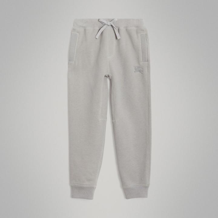 Burberry Burberry Childrens Cotton Jersey Trackpants, Size: 14y, Grey