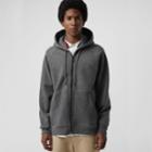 Burberry Burberry Embroidered Logo Jersey Hooded Top, Grey