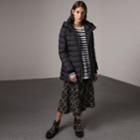 Burberry Burberry Hooded Down-filled Puffer Jacket, Size: S, Blue