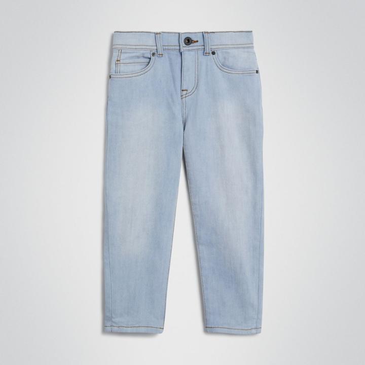 Burberry Burberry Childrens Relaxed Fit Stretch Denim Jeans, Size: 10y, Blue