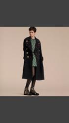 Burberry Double-breasted Wool Cashmere Military Coat
