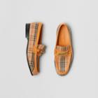 Burberry Burberry The 1983 Check Link Loafer, Size: 35, Yellow
