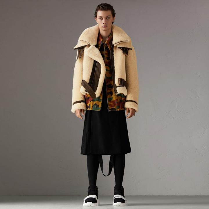 Burberry Burberry Ramie-cotton Reversible Harrington Jacket, Green