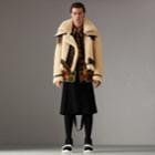 Burberry Burberry Ramie-cotton Reversible Harrington Jacket, Green