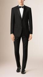 Burberry Classic Fit Wool Mohair Part-canvas Tuxedo