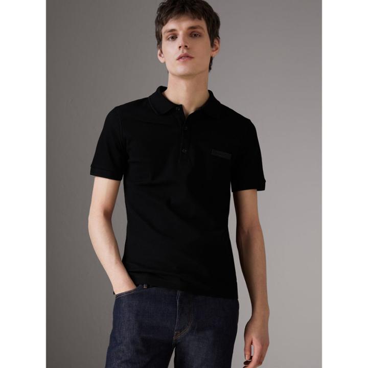 Burberry Burberry Cotton Piqu Polo Shirt, Size: Xxxl