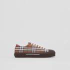 Burberry Burberry Vintage Check Cotton Sneakers, Size: 40