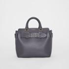 Burberry Burberry The Small Leather Belt Bag, Grey