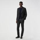 Burberry Burberry Slim Fit Tartan Wool Tailored Jacket, Size: 34r, Blue