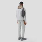 Burberry Burberry Check Panel Cotton Blend Jogging Pants