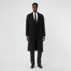 Burberry Burberry Double-faced Cashmere Trench Coat, Size: 44, Black