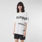 Burberry Burberry Horseferry Print Cotton Oversized T-shirt, Size: L