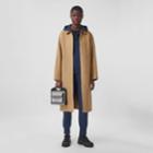 Burberry Burberry Bonded Cotton Belted Car Coat, Size: 02