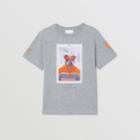 Burberry Burberry Childrens Character Print Cotton T-shirt, Size: 10y, Grey