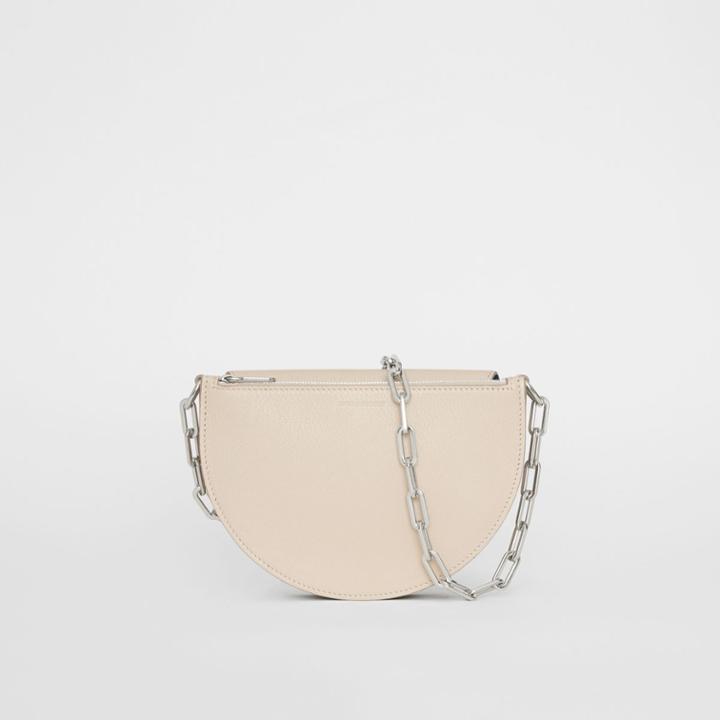 Burberry Burberry The Small Leather D Bag, Beige