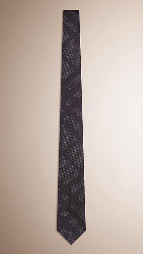 Burberry Slim Cut Silk Check Tie