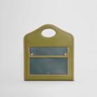 Burberry Burberry Medium Tri-tone Leather Pocket Bag
