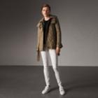 Burberry Burberry Quilted Trench Jacket With Detachable Hood, Size: Xs, Beige