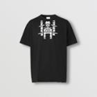 Burberry Burberry Logo Print Cotton Oversized T-shirt, Size: M