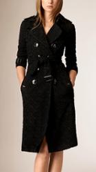 Burberry Swiss-woven Lace Trench Coat