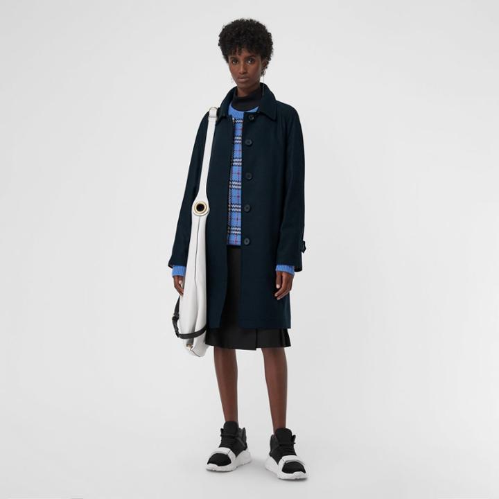 Burberry Burberry Cashmere Car Coat, Size: 00