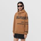 Burberry Burberry Horseferry Print Cotton Oversized Hoodie, Size: M