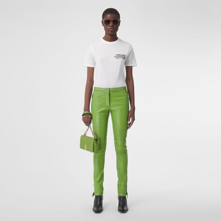 Burberry Burberry Location Print Cotton T-shirt