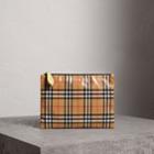 Burberry Burberry Coated Vintage Check Pouch