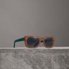 Burberry Burberry Square Frame Sunglasses, Beige