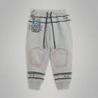 Burberry Burberry Astronaut Print Jersey Trackpants, Size: 6y, Grey