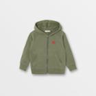 Burberry Burberry Childrens Cotton Jersey Hooded Top, Size: 3y, Green