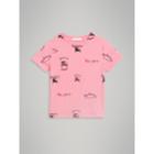 Burberry Burberry Archive Logo Print Jersey T-shirt, Size: 8y